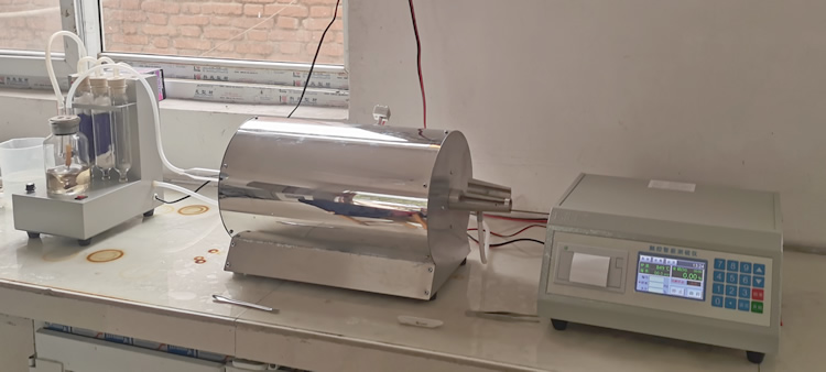 硫鐵礦測定儀現場(chǎng)照片