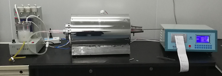 智能定硫儀現場(chǎng)照片