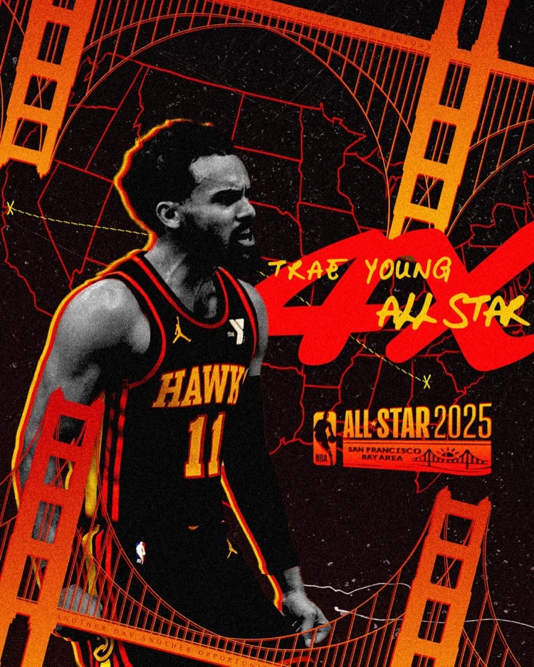  遞補入選全明星陣容！特雷-楊：生活中有些事比自己重要 4次啦