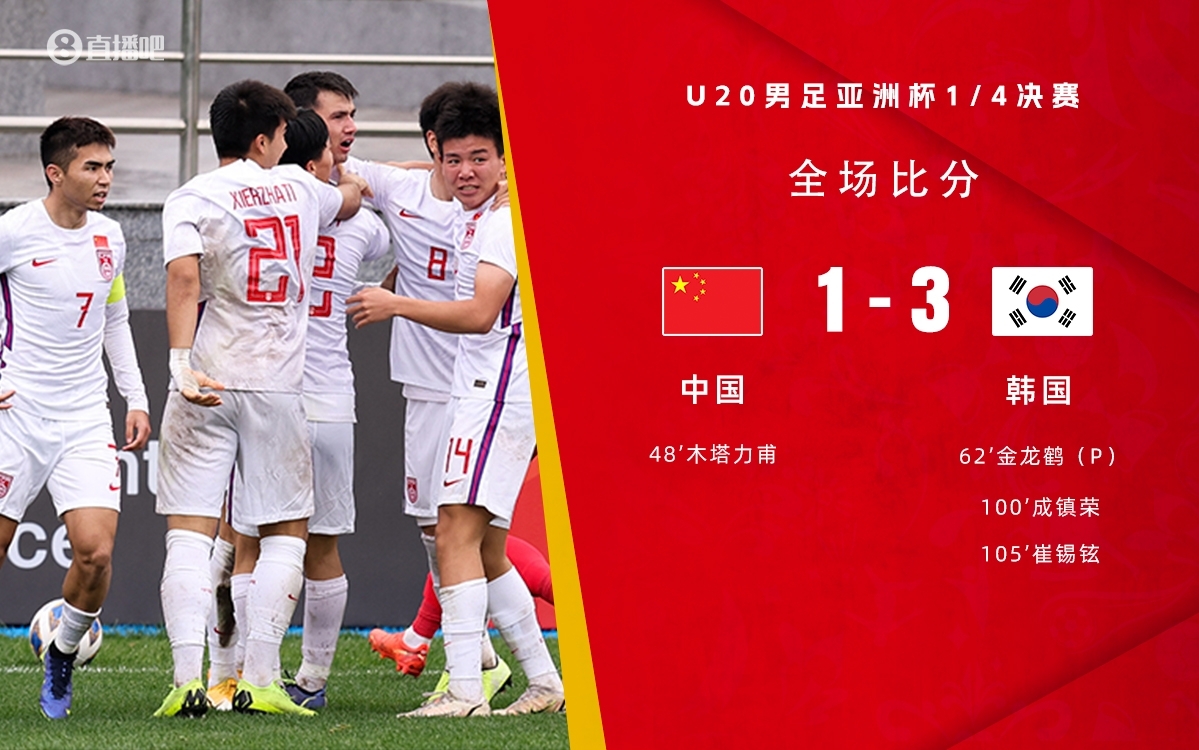  復仇！U22國足絕殺復仇韓國，2年前U20亞洲杯加時(shí)憾負無(wú)緣世青賽