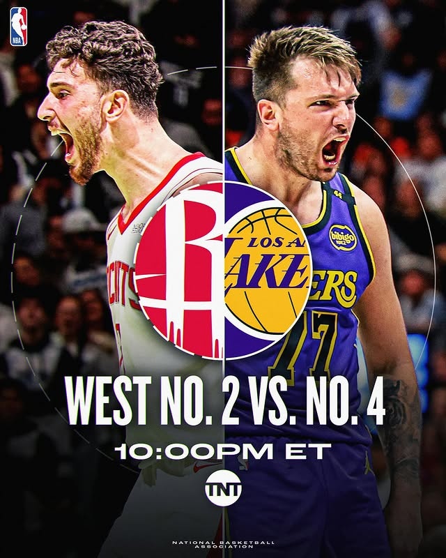  狂野西部焦點(diǎn)大戰！NBA官方發(fā)布火湖大戰海報：申京VS東契奇