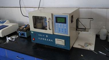 某電廠(chǎng)定硫儀現場(chǎng)照片