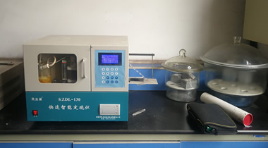 微機測硫儀現場(chǎng)照片