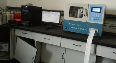 江蘇某電廠(chǎng)測硫儀